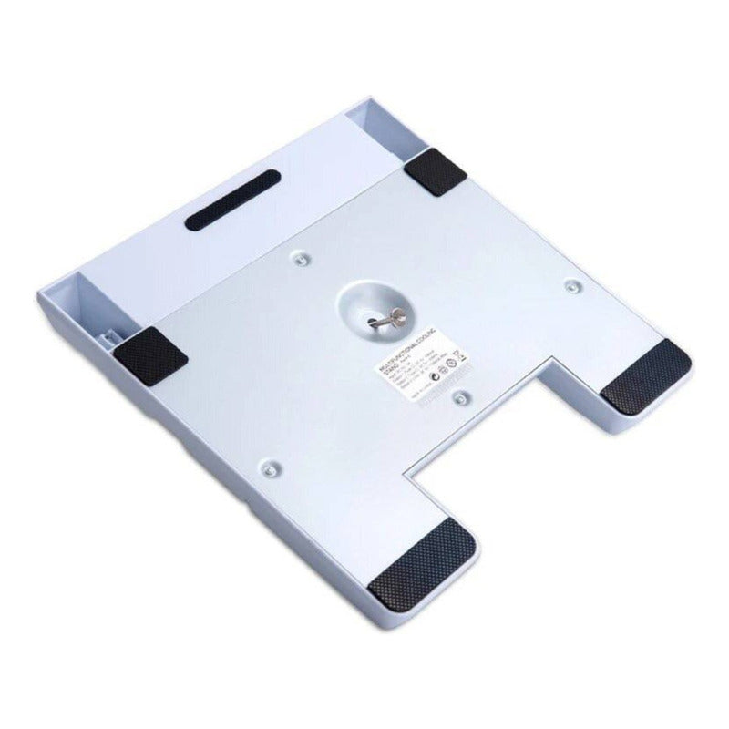 Base Soporte Vertical Stand Para Ps5 Con Estación De Carga Blanco