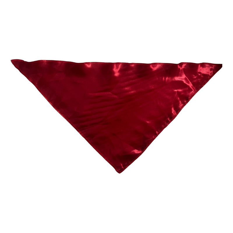 Bandana Pañoleta Turbante Cabeza Niños Bailes Tipicos Rojo Liso