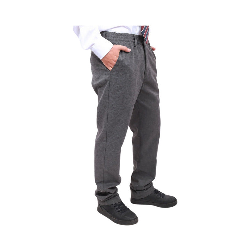 Pantalón Colegio Gris Escolar Niño /juvenil