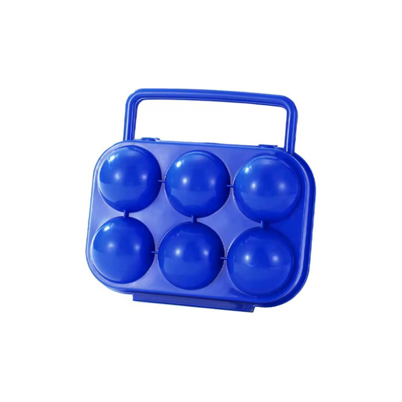Porta Huevos Portatil Capacidad 6 Uni Camping / Picnic Variado