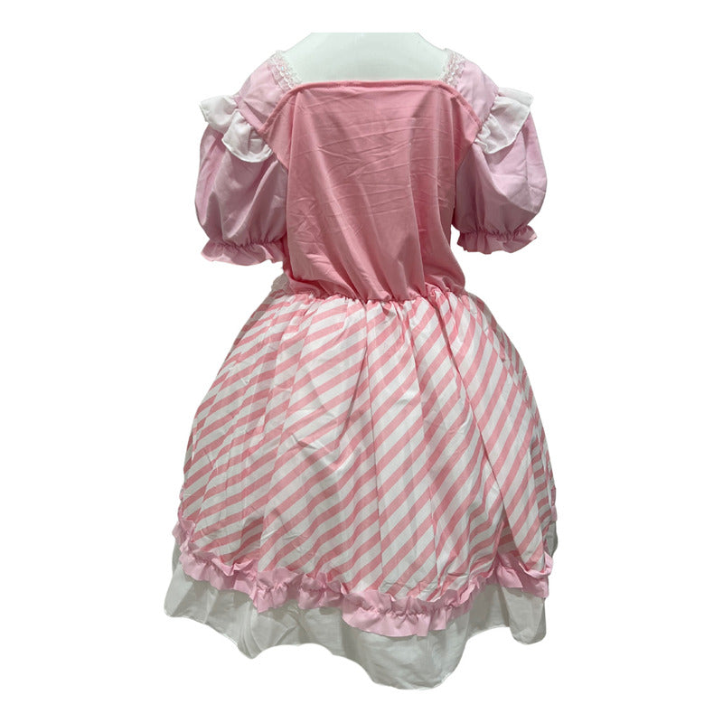 Disfraz Vestido My Melody Para Niñas Rosa 10-12