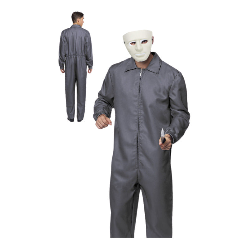 Disfraz Michael Myers Overol + Mascara Plastica Adulto