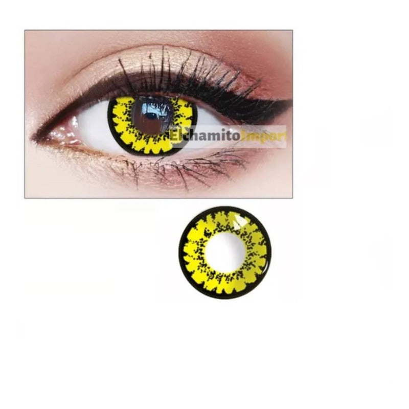 Lentes Contacto Anime Cosplay  Fantasia Halloween