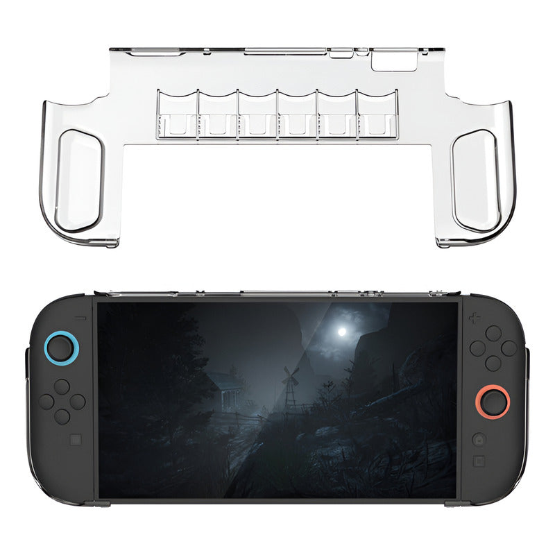Carcasa Protectora Compatible Nintendo Switch 2 Transparente Transparente