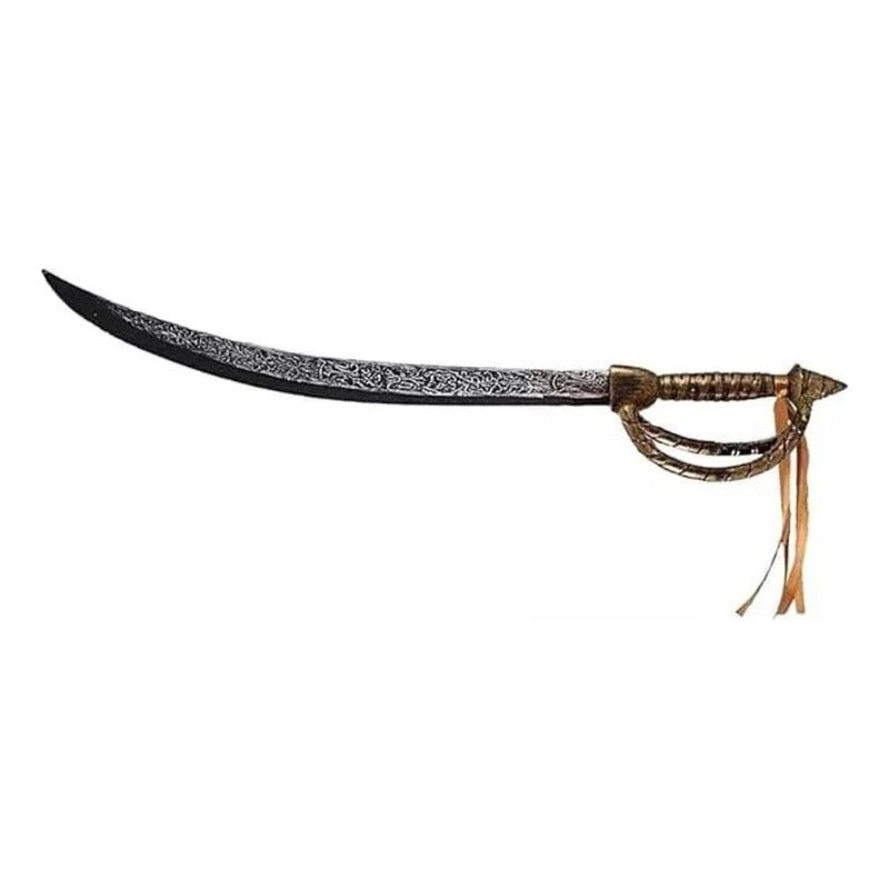 Espada Pirata Halloween Accesorio Cosplay Gris Oscuro