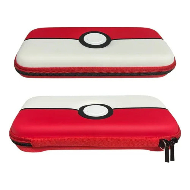 Estuche Protector Pokemon Compatible  Nintendo Switch 2 Rojo-blanco