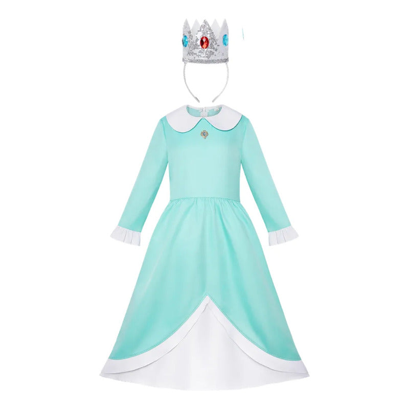 Disfraz Princesa Rosalina Niña + Corona