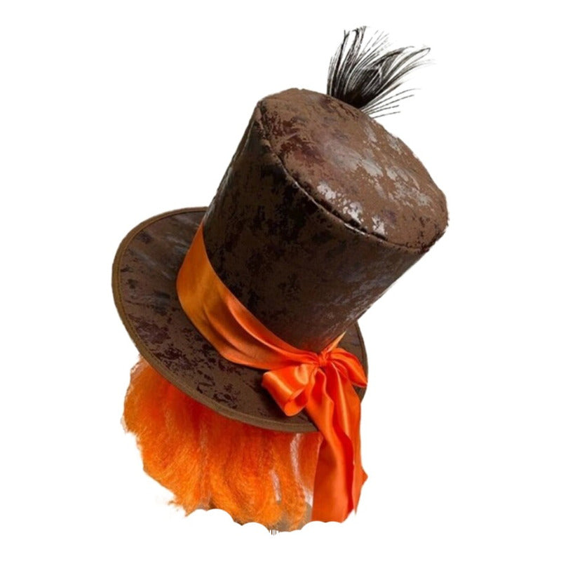Gorro Cosplay Sombrerero Loco Alicia País De Las Maravillas Café