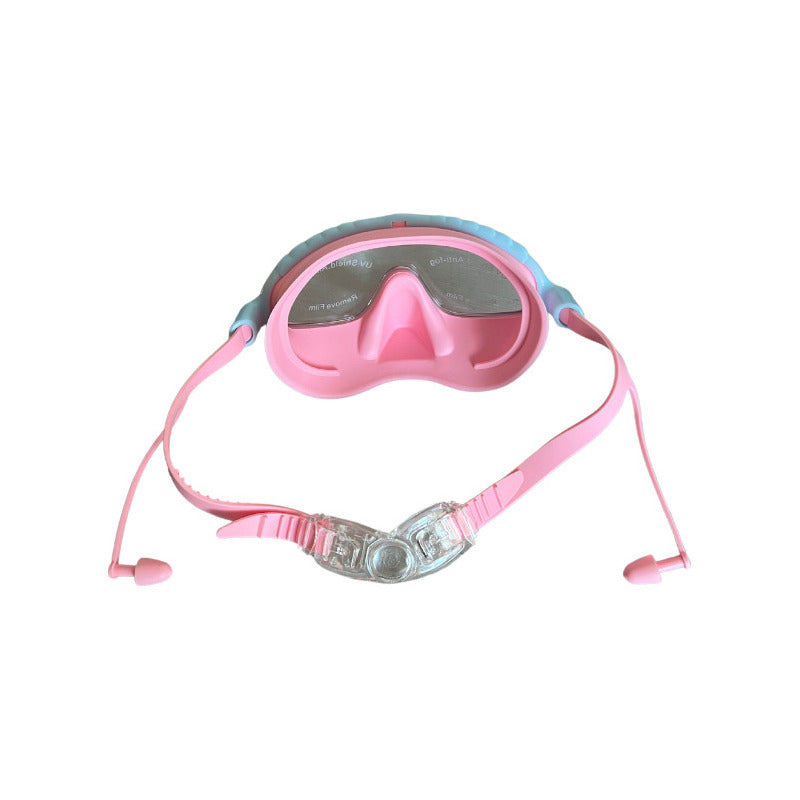 Lentes Natación Niño Gafas De Agua Anti Empañante Unisex Color Rosa