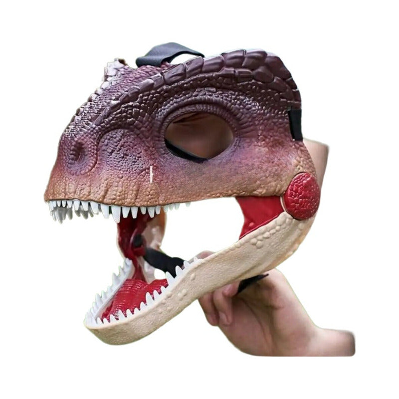 Mascara Infantil De Dinosaurio Tyrannosaurus Disfraz Juguete Café Tyrannosaurus