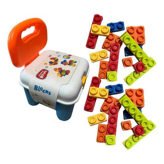 Silla Didactica Con Bloques Juguete Niños