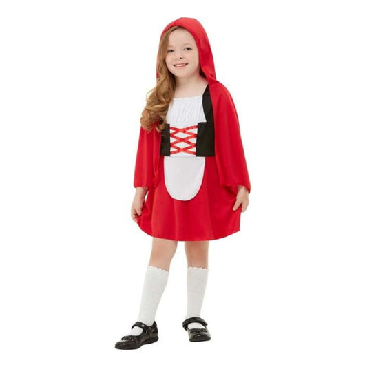 Disfraz Caperucita Roja Para Niñas Con Capucha Y Canasta Cosplay. Cuento