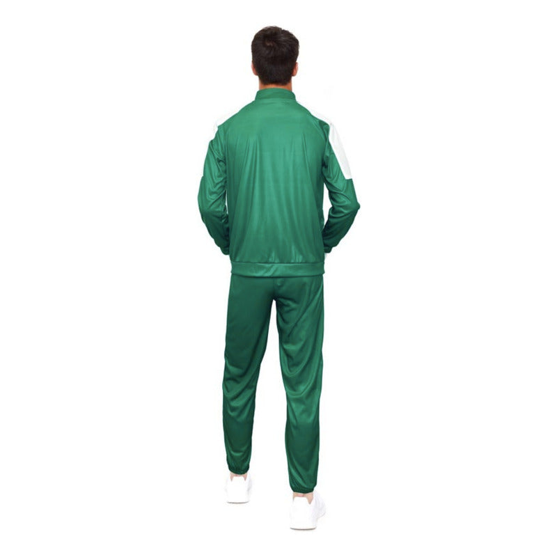 Disfraz De Competidor - Jugador Cosplay Verde Xl