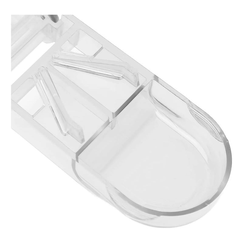 Cortador De Pastillas Organizador Divisor Dosificador Trasparente
