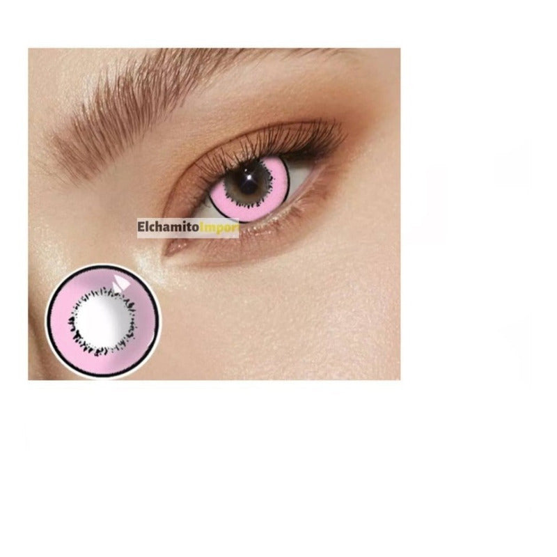 Lentes Contacto Anime Cosplay  Fantasia Halloween