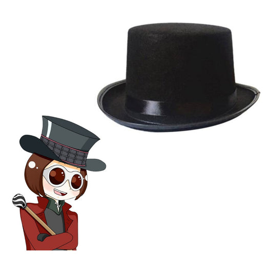 Sombrero De Copa Accesorio Para Disfraz Willy Wonka Niño