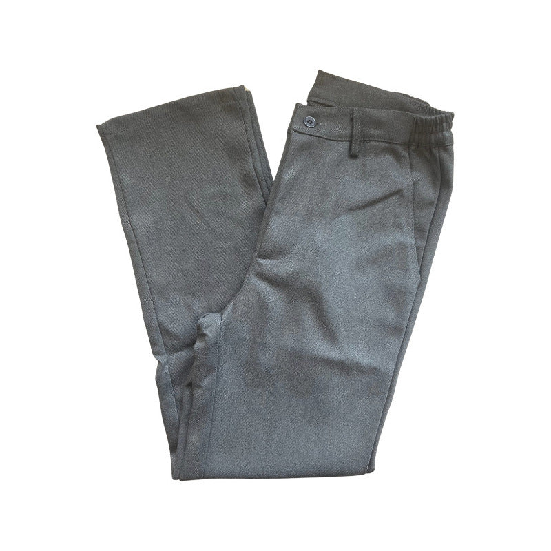 Pantalón Colegio Gris Escolar Niño /juvenil
