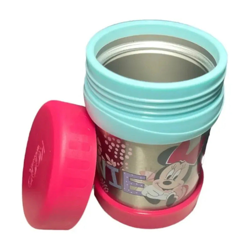 Termo Comida 350ml Keep Minnie Frozen Spiderman Avengers Color Rosa Chicle-minnie