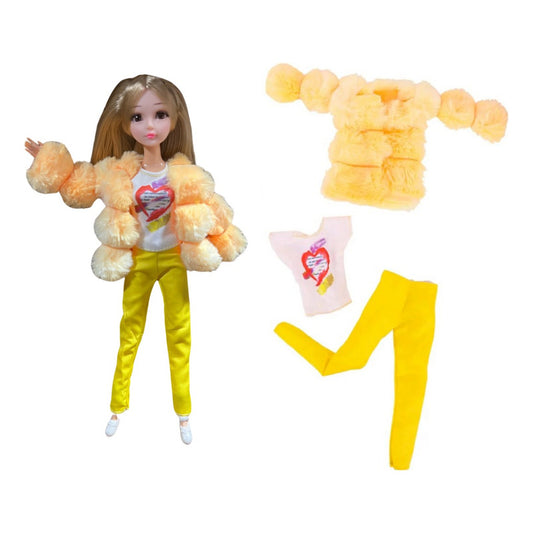 Muñecas Articulada Vestuariio Fashion Juguete Para Niñas