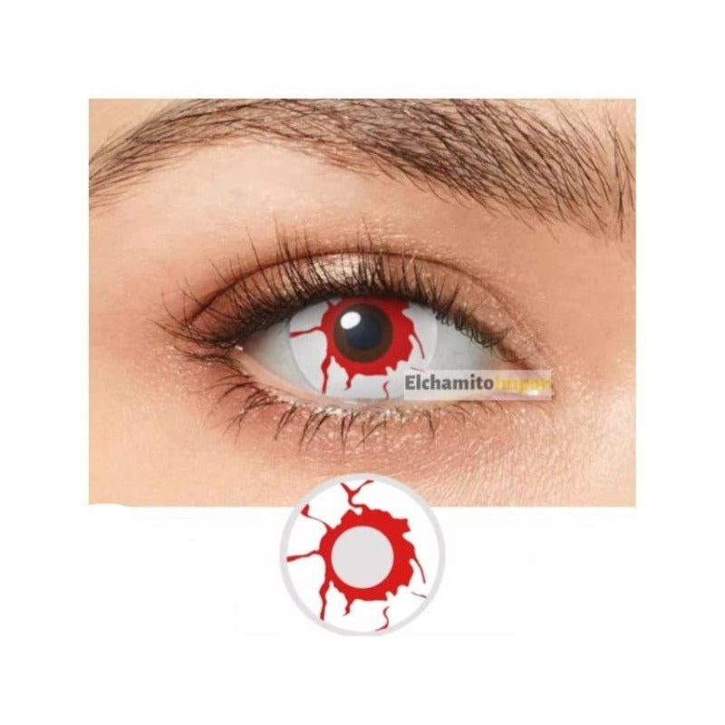 Lentes Contacto Anime Cosplay  Fantasia Halloween