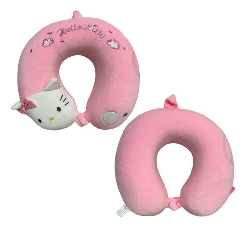 Cojin Para Cuello Cervical Almohada Hello Kitty, Kuromi