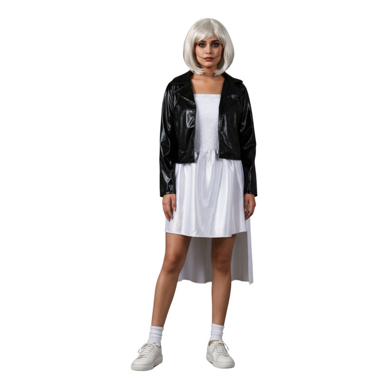 Disfraz Novia De Chucky Tiffany Blanco S