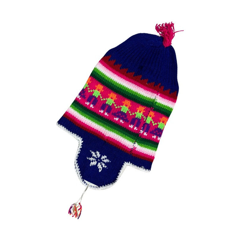 Gorro Chullo Lana  Unisex Multicolor Standar