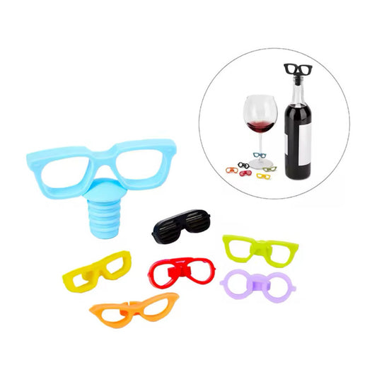 Marcador, Identificador De Copas Y Tapón De Silicona 7 Pzas