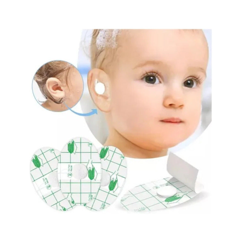 Parche Impermeable Oídos Para Niños Piscina Y Baño