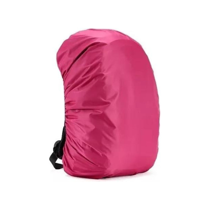 Fundas Impermeables Para Mochilas Cubre Mochila 80l Rosa Lisa