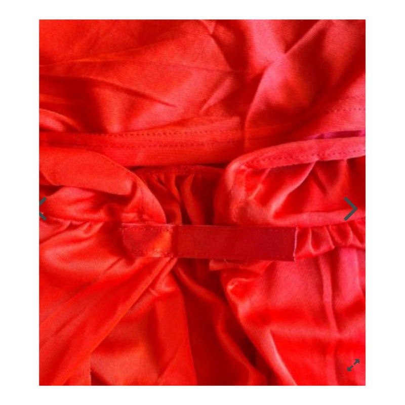 Capa Roja Con Capucha Adulto