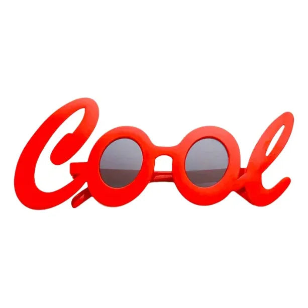 Lentes Entretenidos Fiestas Conciertos Cosplay Rojo Cool