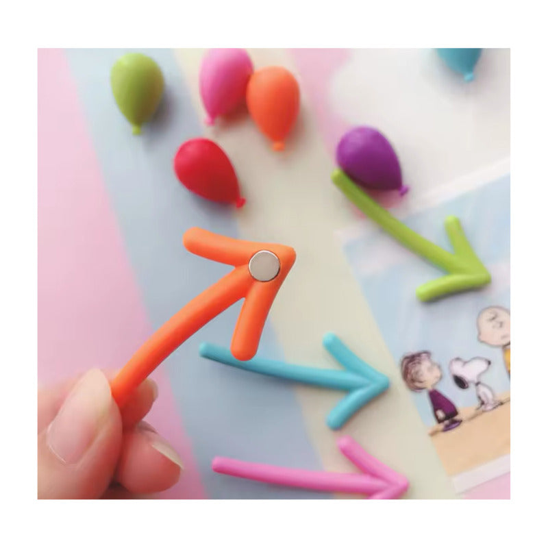 Imanes De Nevera Con Forma De Flecha 6uds Multicolor Flechas