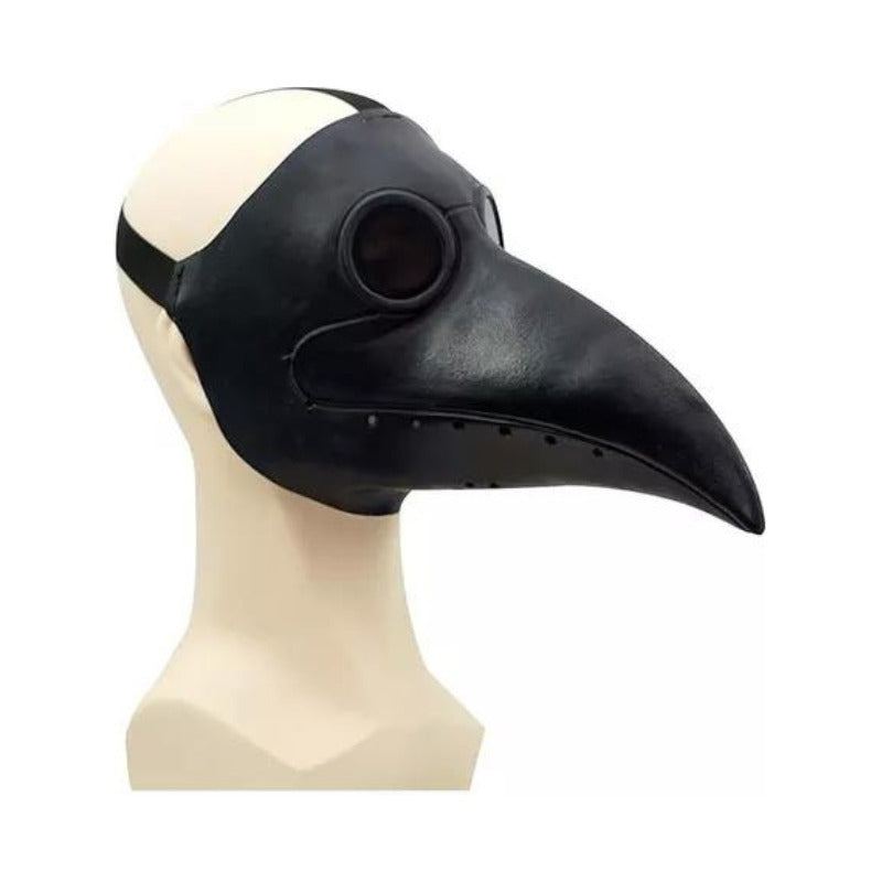 Disfraz Doctor Peste Negra + Baston Adulto Cosplay Negro Standar