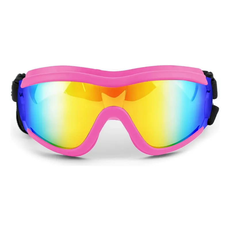 Antiparras Para Nieve Niños Ski Snowboard Rosa Tornasol