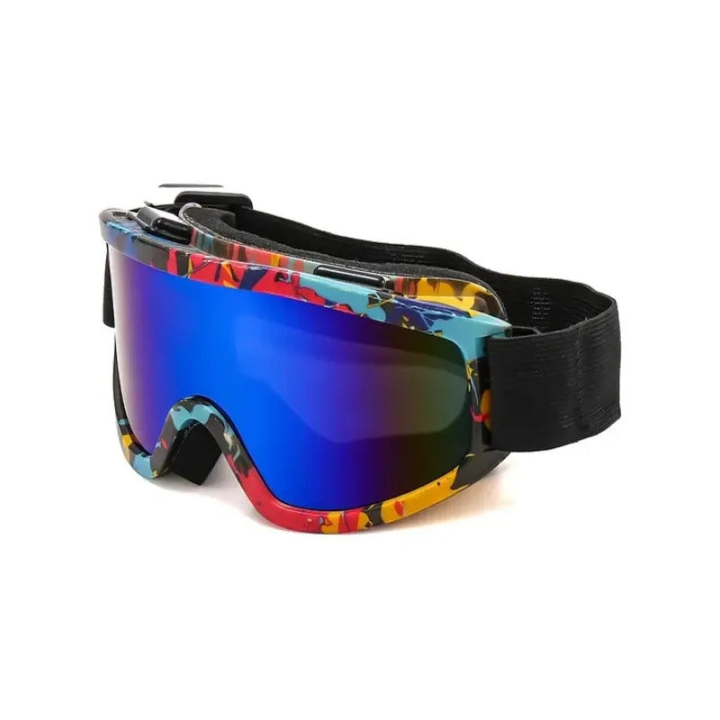 Antiparra Lentes De Nieve Para Adultos Ski Y Snowboard Negro Azul