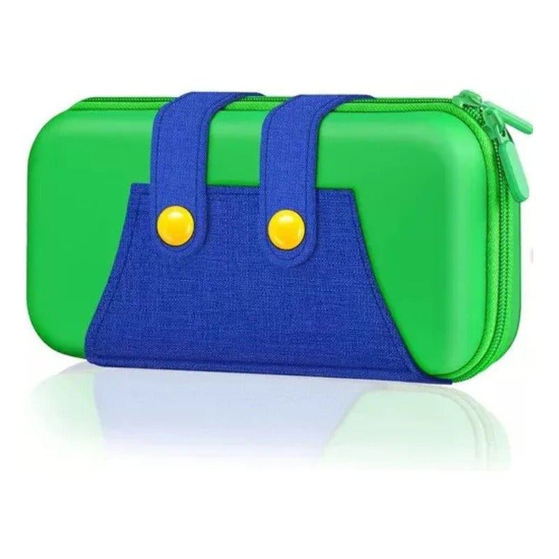 Estuche Protector Mario Luigi Compatible N Switch 2 Verde-luigi