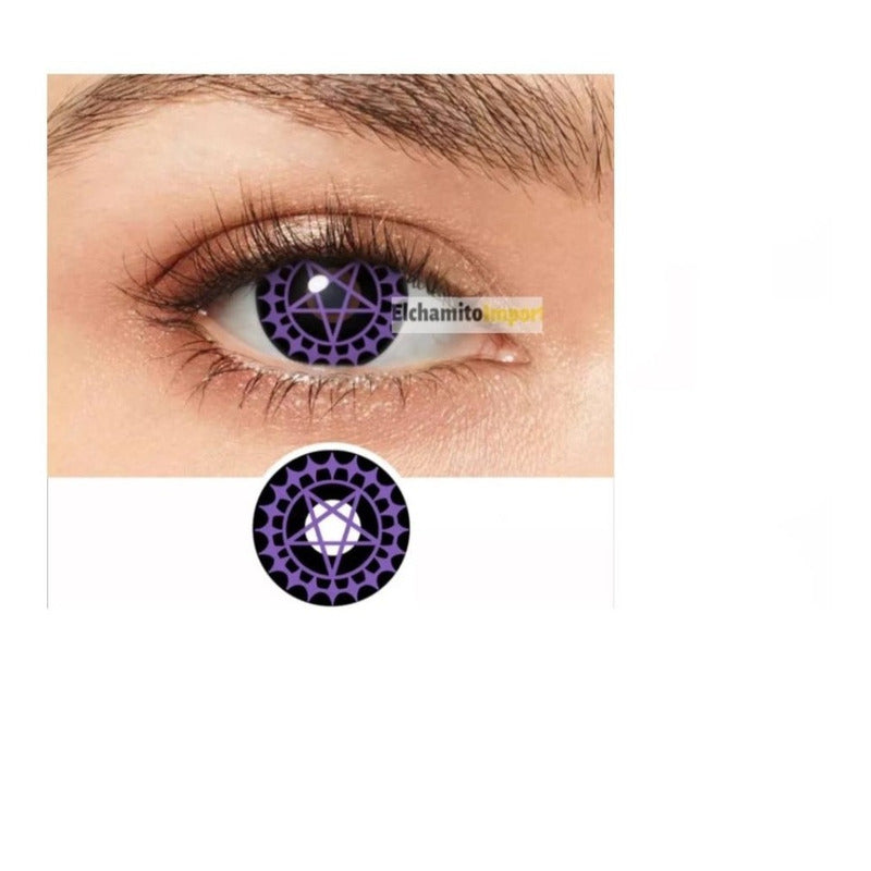 Lentes Contacto Anime Cosplay  Fantasia Halloween