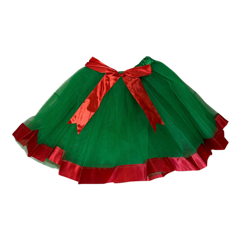 Falda Tutú Navideña Para Niña