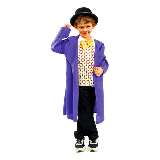 Disfraz De Willy Wonka Niño + Sombrero