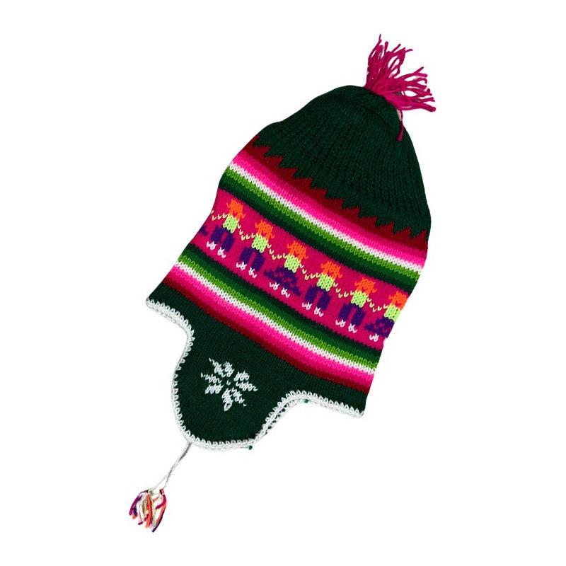 Gorro Chullo Lana  Unisex Multicolor Standar