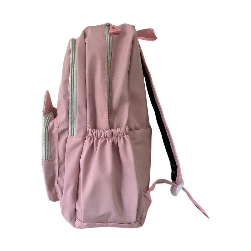 Mochila Escolar Juvenil Kawaii Diseño Gata