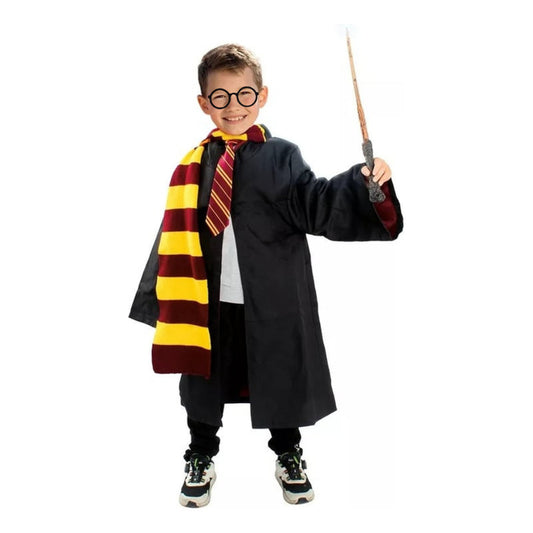Harry Potter Disfraz Cosplay Niños Capa Corbata Bufanda