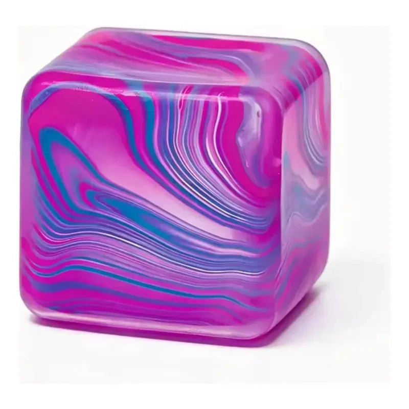Squishy Cubo De Hielo Silicona Antiestrés Sensorial Varios