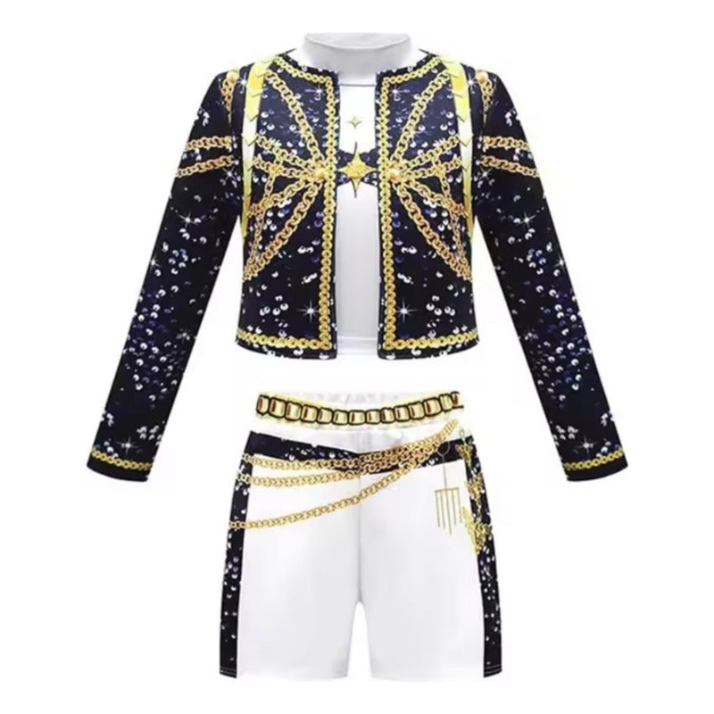 Disfraz Guerreras K-pop Niña Rumi- Golden 10-12