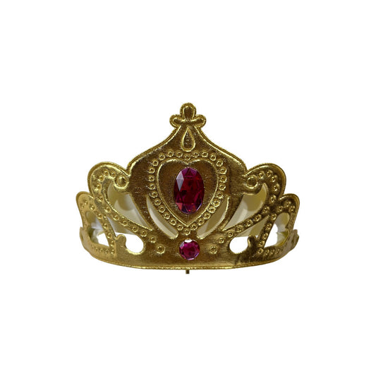 Corona De Reina / Princesa Accesorio Para Disfraz Cosplay Dorada