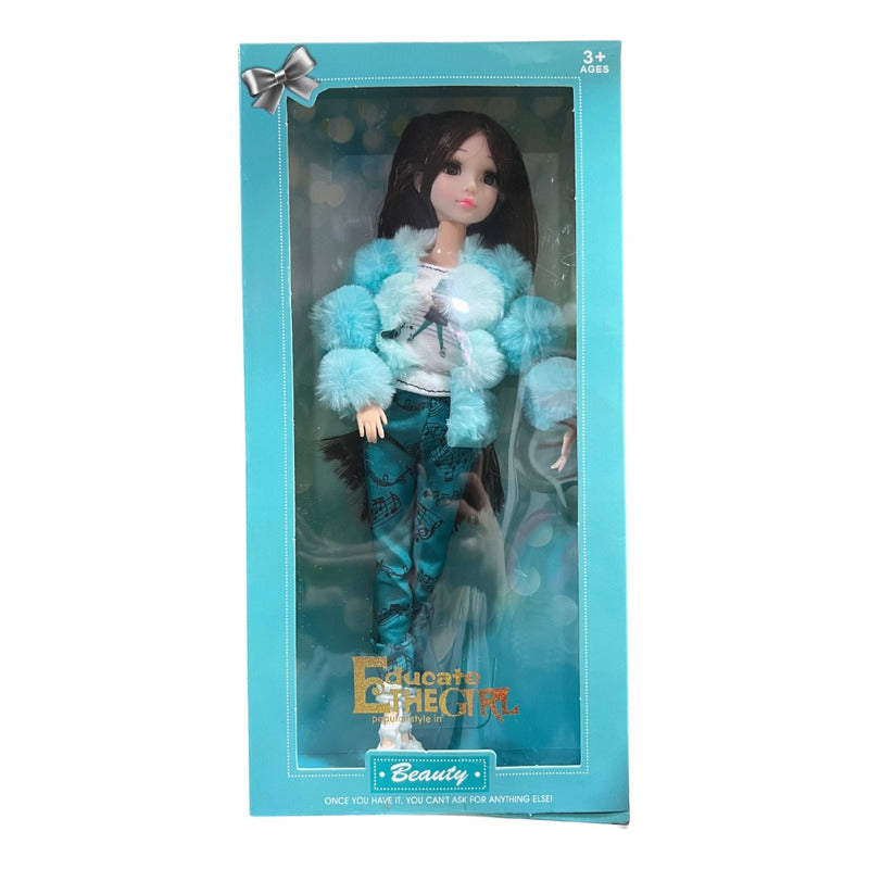 Muñecas Articulada Vestuariio Fashion Juguete Para Niñas