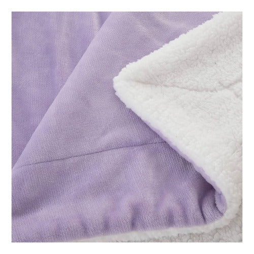 Manta Gruesa Frazada Polar Suave Ropa Cama Sherpa