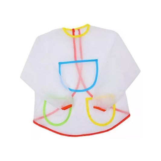 Delantal Escolar Impermeable Mandil De Arte / Cocina Niños