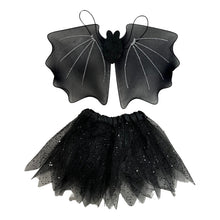 Disfraz Murcielago Niña Tutu + Alas Halloween